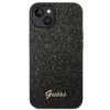 Guess GUHCP14MHGGSHK iPhone 14 Plus / 15 Plus 6.7" czarny/black hard case Glitter Script