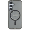 Etui Guess Glitter Circle Classic Logo    MagSafe do Samsung Galaxy S25 czarny
