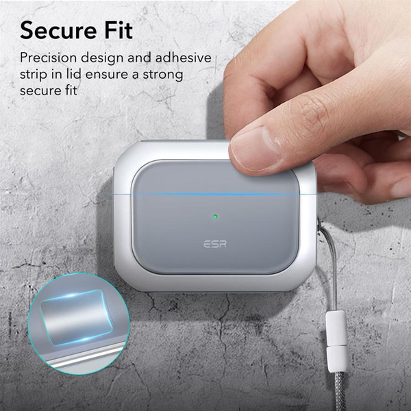 ESR Orbit Halolock z MagSafe na Apple AirPods Pro 1 / 2 - białe