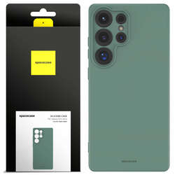 Spacecase Etui Silicone Case 3.0 Galaxy S25 Ultra dark green