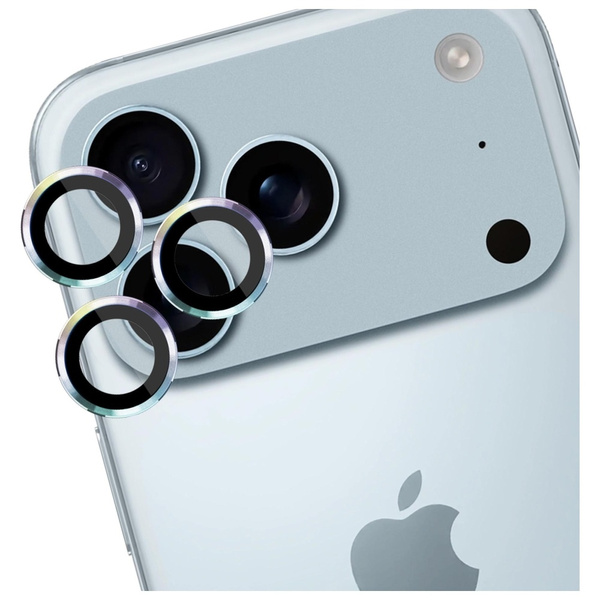 Ochrona na obiektyw aparatu 3MK Lens     Protection Pro do Apple iPhone 17 Pro /17 Pro Max wielokolorowy