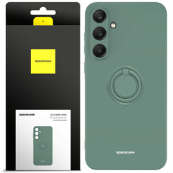 Spacecase Etui Silicone Ring Galaxy A55 5G dark green