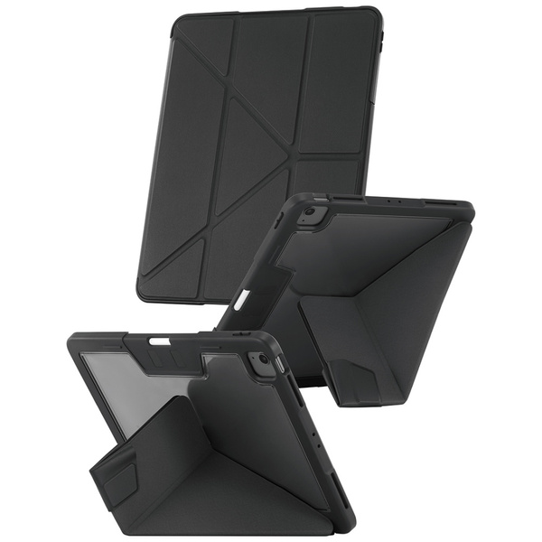 Etui Care by PanzerGlass Y fold do iPad  Air 13" (2024/2025) czarny