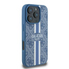 Guess GUHMP16LP4RPSB iPhone 16 Pro6.3" niebieski/blue hardcase 4G Printed Stripes MagSafe