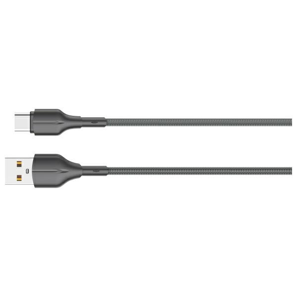 Beline Kabel 25W USB-A/USB-C 2m           czarny/black BLNCBC02