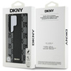 Etui DKNY Leather Checkered Pattern      MagSafe do Samsung Galaxy S25 Ultra czarny