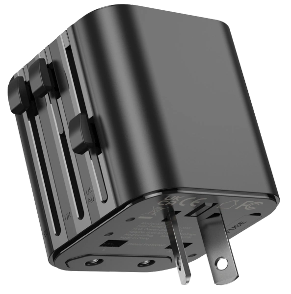 JELLICO universal travel adapter S7 Max 2500W Black