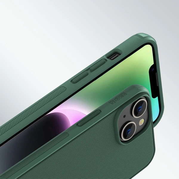 Nillkin Super Frosted Shield Pro etui iPhone 14 Plus pokrowiec na tył plecki czerwony