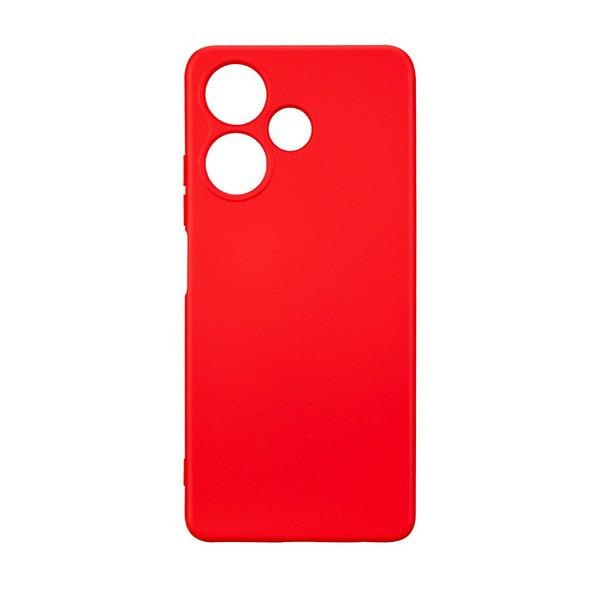 Beline Etui Silicone Infinix Hot 30 4G czerwony/red