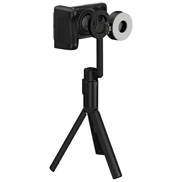 Energea Uchwyt do robienia zdjęć zwbudowanym powerbankiem Magear Magcam Grip czarny/black MagSafe PG-MCG5K-BLK