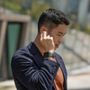 UNIQ pasek Linus Apple Watch Series 1/2/3/4/5/6/7/8/9/SE/SE2/Ultra/Ultra 2 42/44/45/49mm. Airosoft Silicone czarny/midnight black