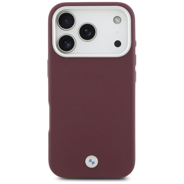 Etui BMW Sign Full Wrapped Metal MagSafe do iPhone 17 Pro czerwony