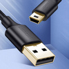 Ugreen kabel przewód USB - mini USB 480 Mbps 2 m czarny (US132 30472)