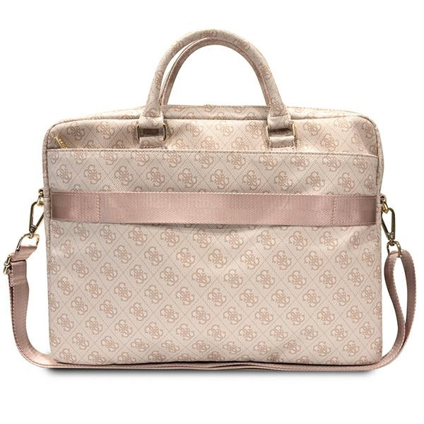 Guess Torba GUCB15P4RPSP 16" różowy/pink 4G Printed Stripes