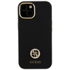 Guess GUHCP15SM4DGPK iPhone 15 / 14 / 136.1" czarny/black hardcase Silicone Logo Strass 4G