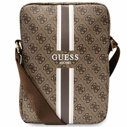 Guess Torba GUTB10P4RPSW 10"brązowy/brwon 4G Stripes Tablet Bag