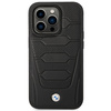 Etui BMW Leather Seats Pattern na iPhone 14 Pro Max - czarne