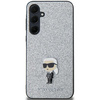 KARL LAGERFELD KLHCSA35GCNPSG A35 A356 SREBRNY/SILVER HARDCASE FIXED GLITTER CHOUPETTE LOGO METAL PIN