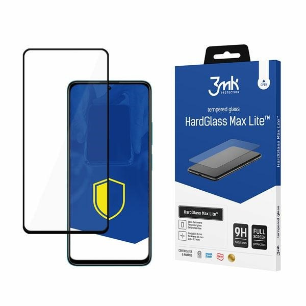 3MK HG MAX LITE XIAOMI REDMI NOTE 11T 5G BLACK / BLACK, FULLSCREEN GLASS