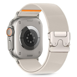 TECH-PROTECT NYLON CLASP APPLE WATCH 6 / 7 / 8 / 9 / 10 / SE / ULTRA 1 / 2 (44 / 45 / 46 / 49 MM) TITANIUM