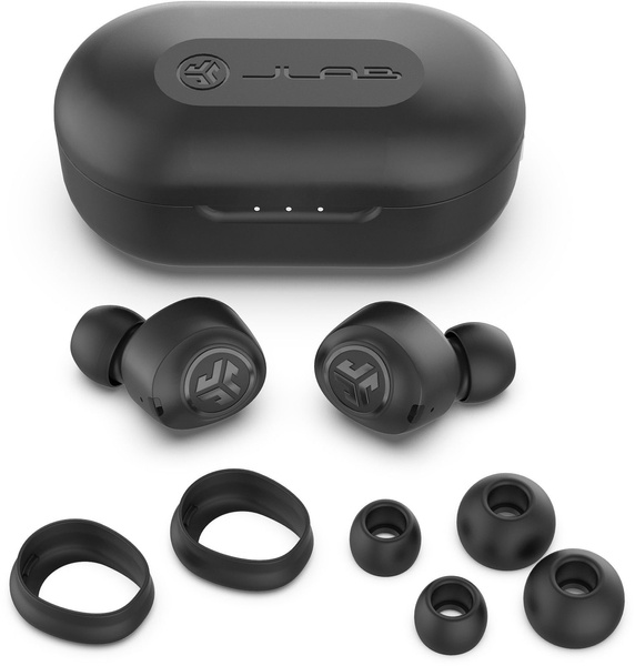 JLAB JBUDS AIR BEZPRZEWODOWY ZESTAW SŁUCHAWKOWY BLUETOOTH OTWARTE OPAKOWANIE CZARNY 