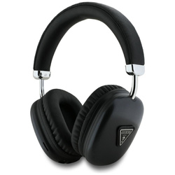 Słuchawki nauszne Guess Bluetooth 5.3 Metallic Triangle Logo czarny