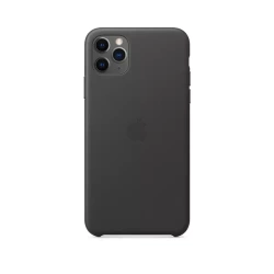 APPLE LEATHER CASE IPHONE 11 PRO MAX BLACK MX0E2ZM/A ORIGINAL SEAL
