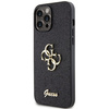 GUESS GUHCP13XHG4SGK IPHONE 13 PRO MAX 6.7 "BLACK/BLACK HARDCASE GLITTER SCRIPT BIG 4G