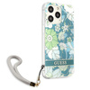 Guess GUHCP13XHFLSN iPhone 13 Pro Max6,7" zielony/green hardcase Flower Strap