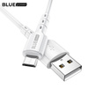 BLUE POWER USB C CABLE TO MICRO USB BLDU01 2.4A 1M WHITE