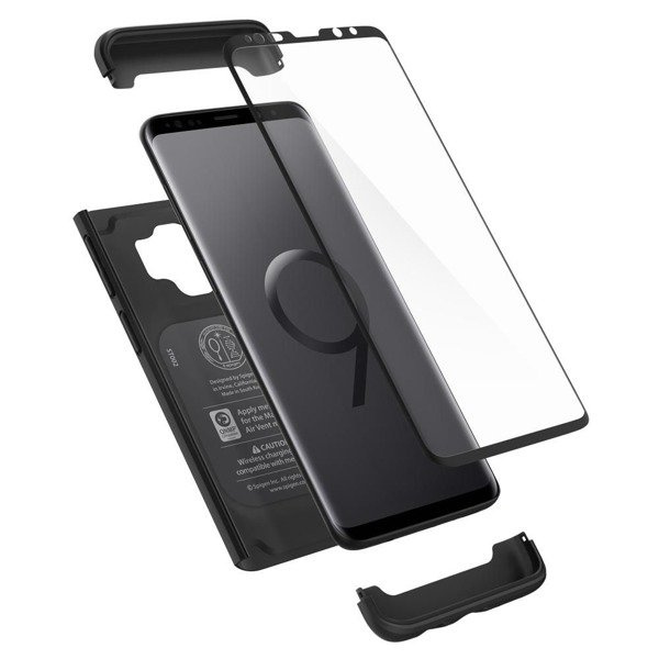 SPIGEN THIN FIT 360 592CS22872 SAMSUNG GALAXY S9 CZARNY