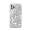 Adidas OR SnapCase Camo iPhone 12/12 Proprzezroczysty/biały 43705