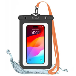 TECH-PROTECT UWC9 UNIVERSAL WATERPROOF CASE 8.9 INCH BLACK/ORANGE