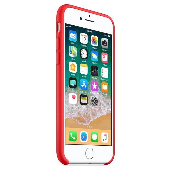CASE SILICONE IPHONE 7 / 8 / SE 2020 RED