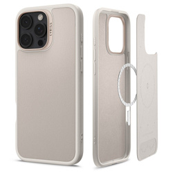 Etui Spigen Cyrill Kajuk MagSafe na iPhone 16 Pro Max - beżowe