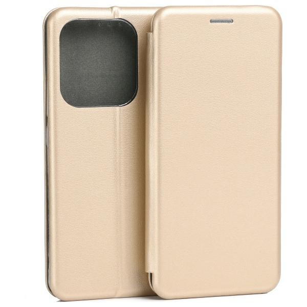 Etui Beline Book Magnetic Xiaomi Redmi    Note 14 5G złoty/gold