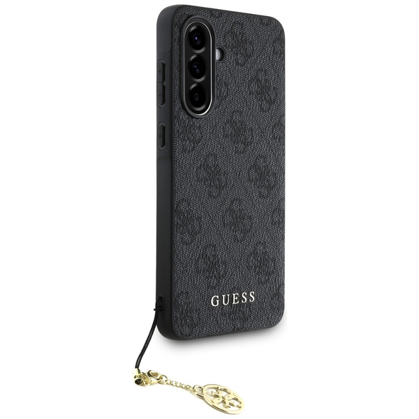 Etui Guess 4G Charms Collection do Samsung Galaxy A56 czarny