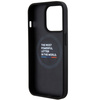 Etui BMW Quilted Tricolor MagSafe na iPhone 15 Pro - czarne