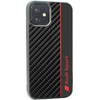 Etui Audi Carbon Fiber Stripe na iPhone 11 / Xr - czarne