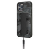 Etui Uniq Heldro na iPhone 12 / iPhone 12 Pro - czarne moro