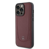 Mercedes MEHCP15LARMRE iPhone 15 Pro 6.1" red/red hardcase Leather Urban Bengale