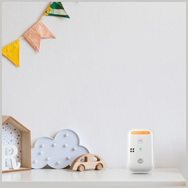 Niania elektroniczna Motorola PIP11 Audio biało-czarny