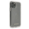 Guess GUHCN65PCGLSI iPhone 11 Pro Maxsrebrny/silver hard case Glitter
