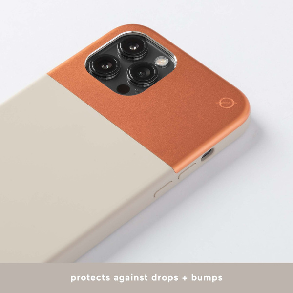 ATOM STUDIOS ETUI SPLIT SILICONE MAGSAFE IPHONE 12 / 12 PRO CALCIUM STONE