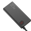 Baseus Adaman powerbank z szybkim ładowaniem 20000mAh 22.5W + kabel USB-A - USB-C 3A 0.3m czarny