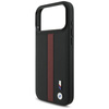 Etui BMW M Perforated Stripe Logo        MagSafe do iPhone 17 Pro Max czerwony