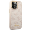Guess GUHCP14XHG4SHP iPhone 14 Pro Max6,7" różowy/pink hard case 4G Vintage Gold Logo