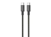 JELLICO kabel B28 USB-C - USB-C PD 60W 1M Czarny