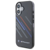 BMW BMHCP16M23HTRAK iPhone 16 Plus 6.7"   czarny/black hardcase Motorsport IML Random Stripes