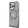 Guess GUHMP16XHFWFCK iPhone 16 Pro Max   6.9" czarny/black hardcase IML Flowers Wreath MagSafe